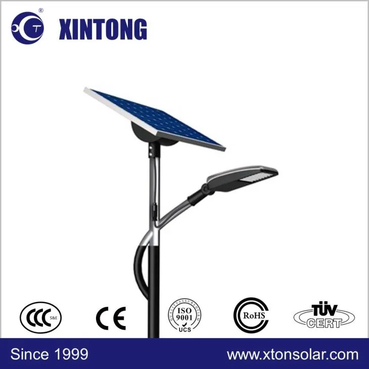 Estalvi energètic de l’enllumenat solar al carrer LED exterior